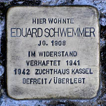 Stolperstein Onkel Ed